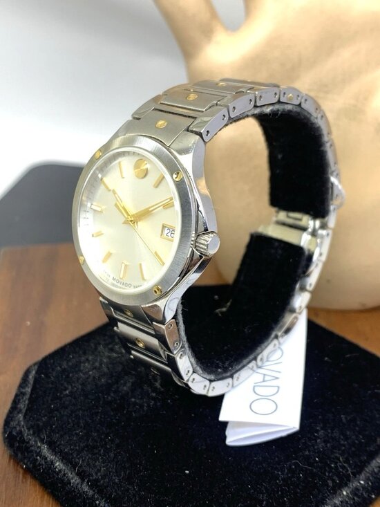 Movado SE Women\'s Watch 0607516 Swiss Quartz Two Tone Stainless Steel 32mm main image 15